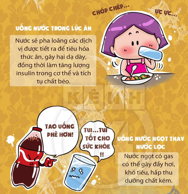 Thói quen sai lầm khi uống nước kiểu gì bạn cũng mắc