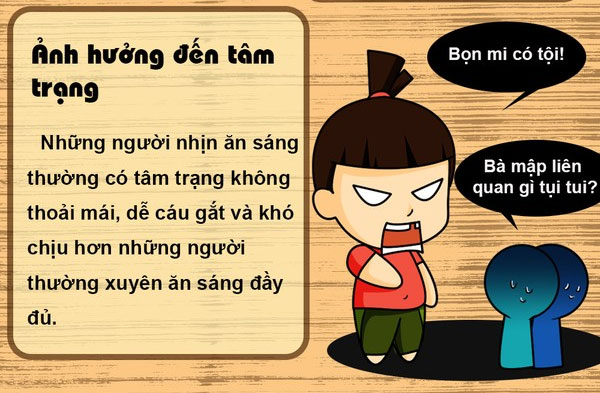 Những mối nguy cơ thể phải đối mặt khi bạn bỏ bữa sáng
