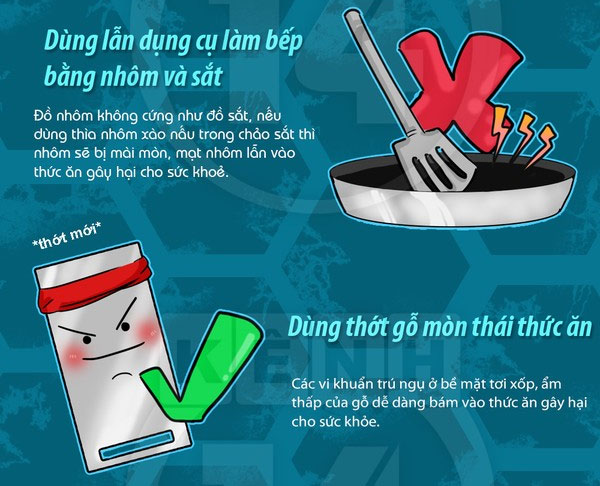 Sai lầm gây hại sức khỏe ai cũng mắc khi chế biến món ăn