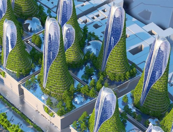 Ý tưởng về thành phố Paris hiện đại, thân thiện với môi trường vào năm 2050