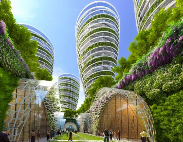 Ý tưởng về thành phố Paris hiện đại, thân thiện với môi trường vào năm 2050