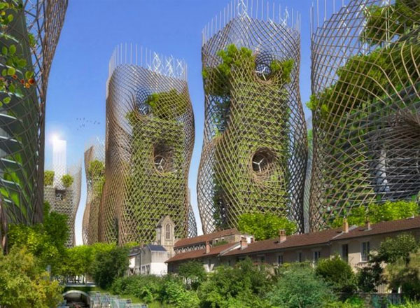 Ý tưởng về thành phố Paris hiện đại, thân thiện với môi trường vào năm 2050