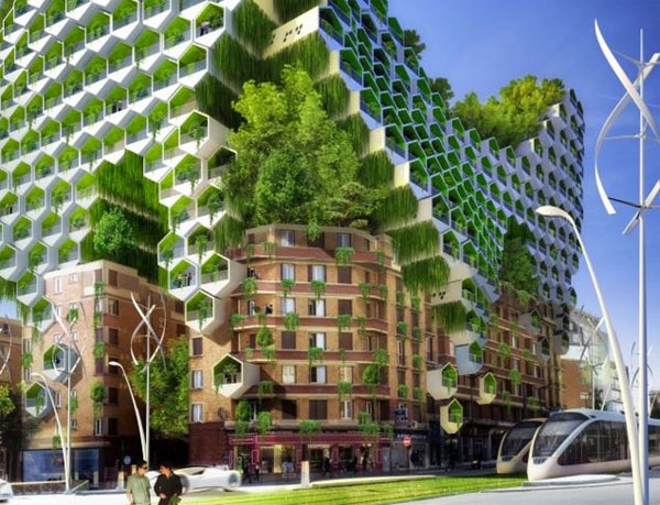 Ý tưởng về thành phố Paris hiện đại, thân thiện với môi trường vào năm 2050