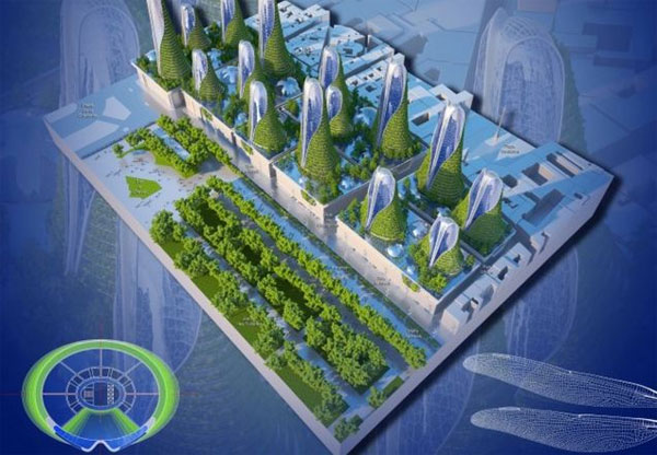 Ý tưởng về thành phố Paris hiện đại, thân thiện với môi trường vào năm 2050