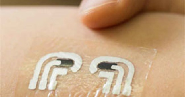 Hình xăm tạm giúp đo đường huyết không cần lấy máu