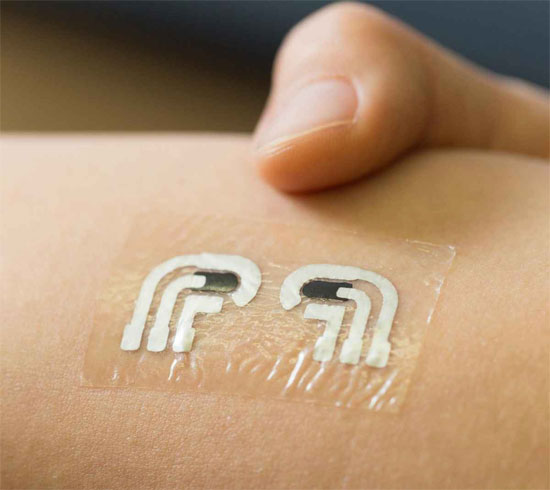 Hình xăm tạm giúp đo đường huyết không cần lấy máu