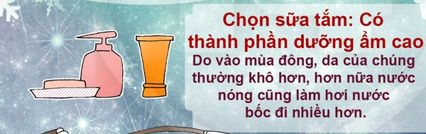 Hướng dẫn tắm đúng cách khi trời lạnh