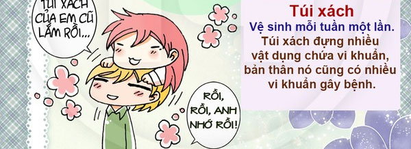 Lịch vệ sinh những 