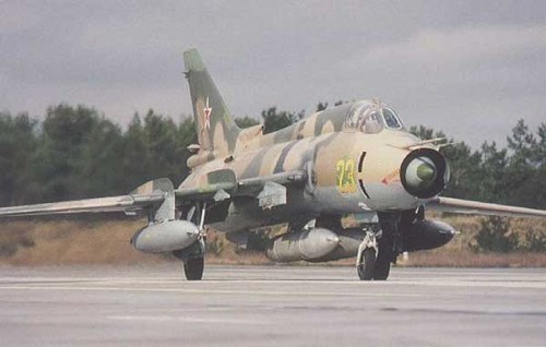 Hồ sơ tham chiến của máy bay Su-22