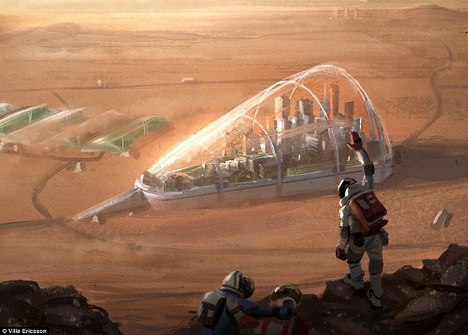 Cuộc sống của con người ra sao khi làm chủ Sao Hỏa