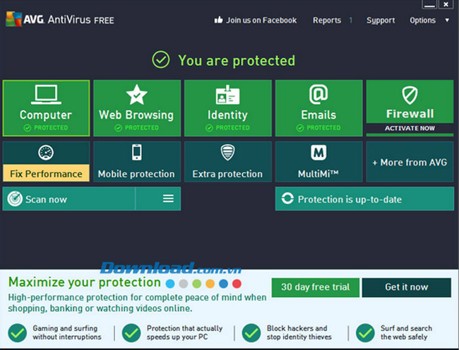 Top 5 phần mềm diệt virus miễn phí tốt nhất 