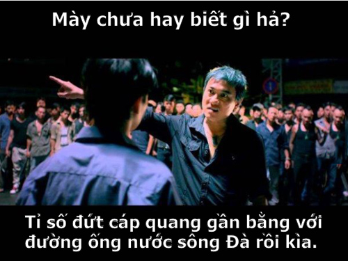 Ảnh chế cáp quang bị 