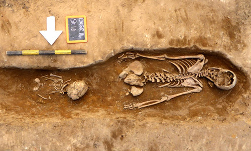 Khai quật 92 bộ xương thời Trung cổ ở nhà thờ Anh