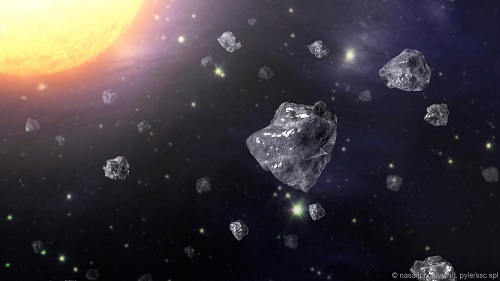 Tìm thấy kim cương trong thiên thạch rơi xuống Trái Đất