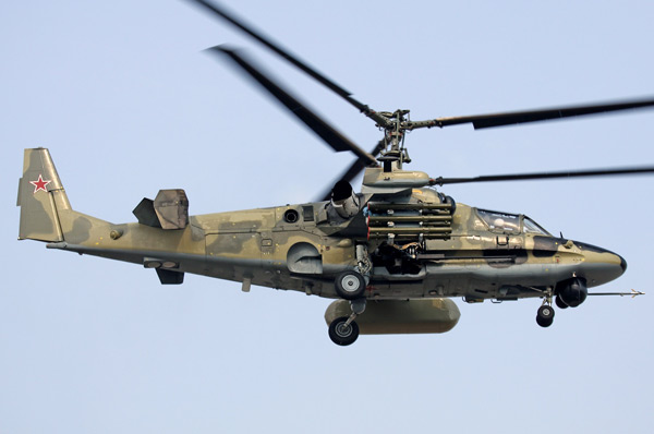 Khám phá trực thăng Nga Kamov Ka-52 Alligator mệnh danh "xe tăng bay"