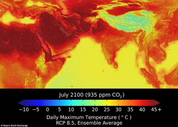 Trái đất có thể sẽ "cháy xém" vì nóng sau 85 năm nữa