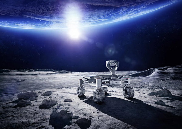 Audi làm xe tự hành cho cuộc đua Google Lunar X-Prize