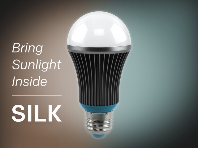 Silk Light - Bóng đèn thông minh "đọc vị" đồng hồ sinh học của người