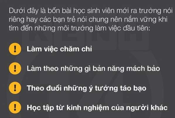 7 lời khuyên của các ông lớn công nghệ cho sinh viên mới ra trường