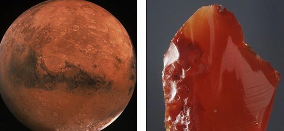 Ngọc sao Hỏa chứa hóa thạch sinh vật ngoài hành tinh?