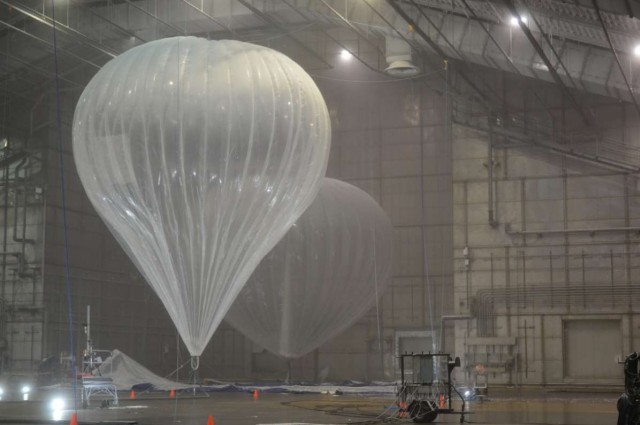 Google phủ sóng Internet bằng khinh khí cầu