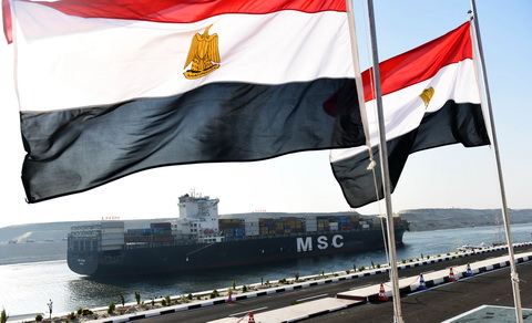Ngắm kênh đào Suez mới của Ai Cập trong ngày khánh thành
