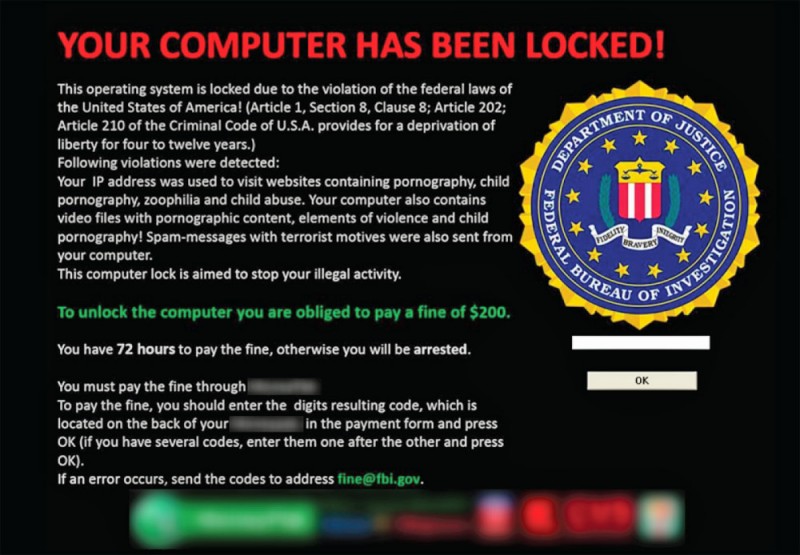 Ransomware, phần mềm mã độc chuyên khóa máy hoặc file rồi đòi tiền chuộc