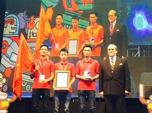 Việt Nam vô địch Robocon châu Á - Thái Bình Dương 2015