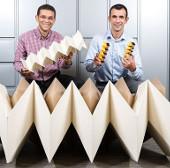 Ứng dụng nếp gấp Origami tạo ra cấu trúc vừa cứng vừa linh hoạt