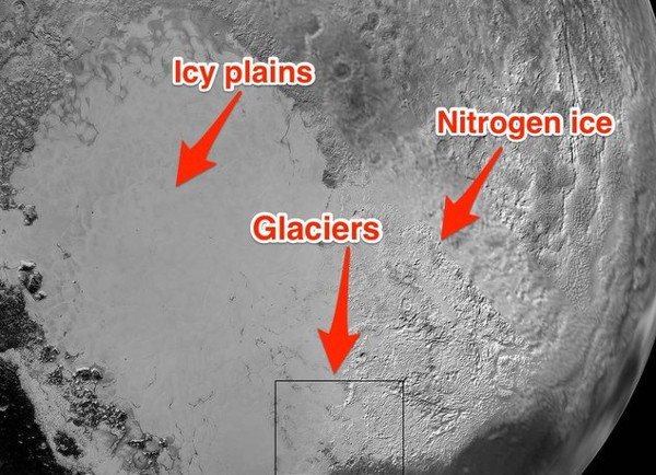 NASA tiếp tục công bố thêm nhiều ảnh mới về Sao Diêm Vương