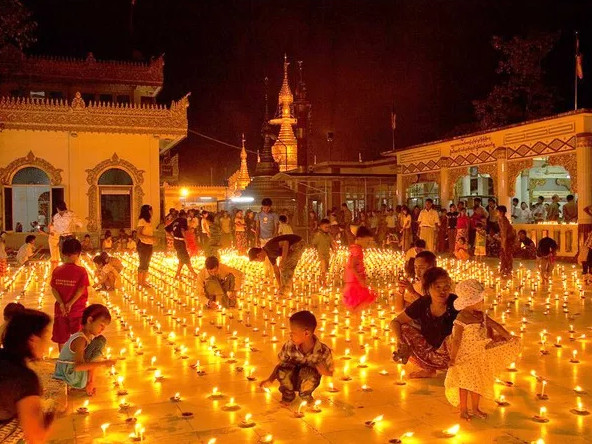 Myanmar – Trung Thu rực rỡ ánh sáng khắp nơi