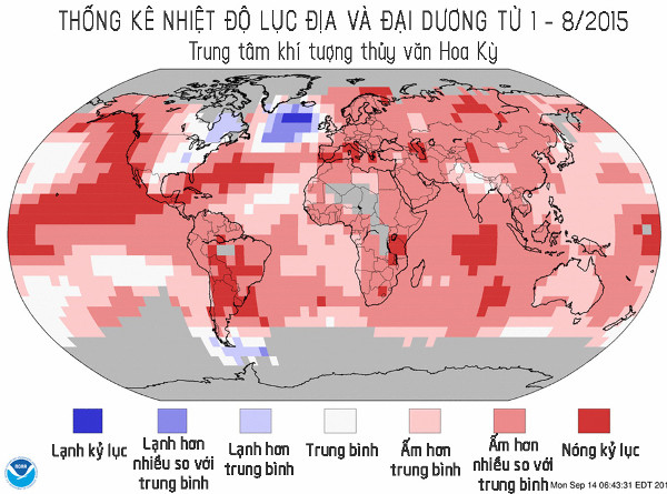 Biến đổi khí hậu khiến nhiệt độ bề mặt nước biển tại Greenland thấp bất thường