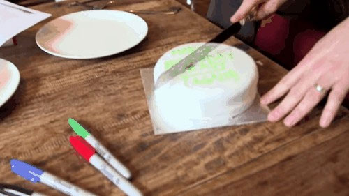 Bao lâu nay chúng ta vẫn luôn cắt bánh gato sai?