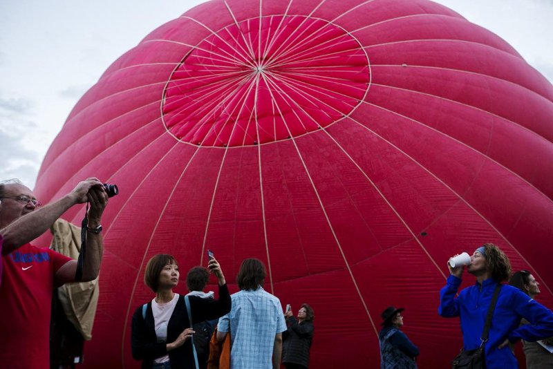 Chùm ảnh lễ hội khinh khí cầu năm 2015