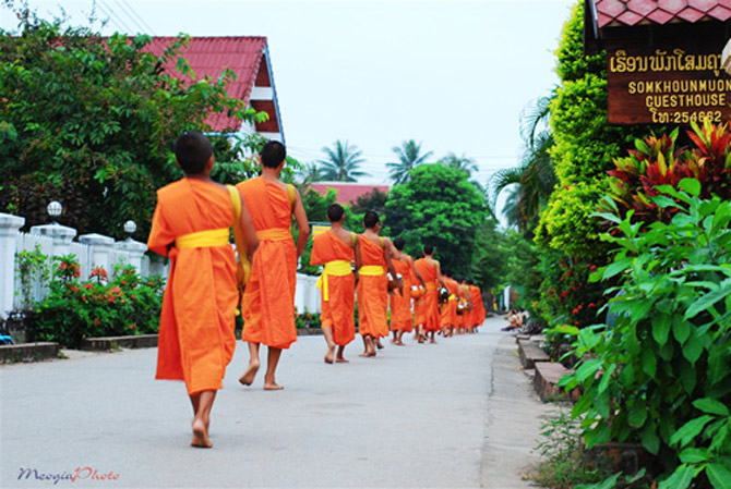 Thành phố Luang Prabang- Lào
