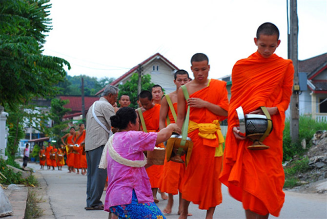 Thành phố Luang Prabang- Lào