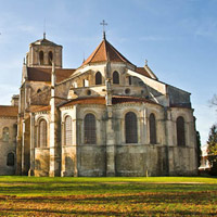 Nhà thờ, ngọn đồi ở Vezelay - Pháp