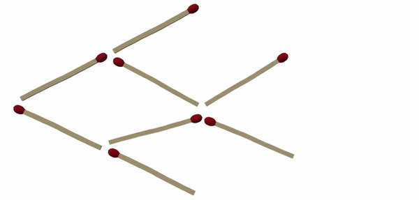 Bộ 5 câu đố di chuyển que diêm khiến bạn 
