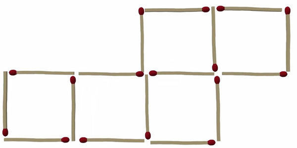 Bộ 5 câu đố di chuyển que diêm khiến bạn 