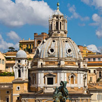 Trung tâm lịch sử của Rome - Italy