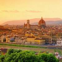 Trung tâm lịch sử của Florence - Italy