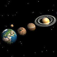 Khoảng cách từ Trái Đất đến các thiên thể trong hệ Mặt Trời