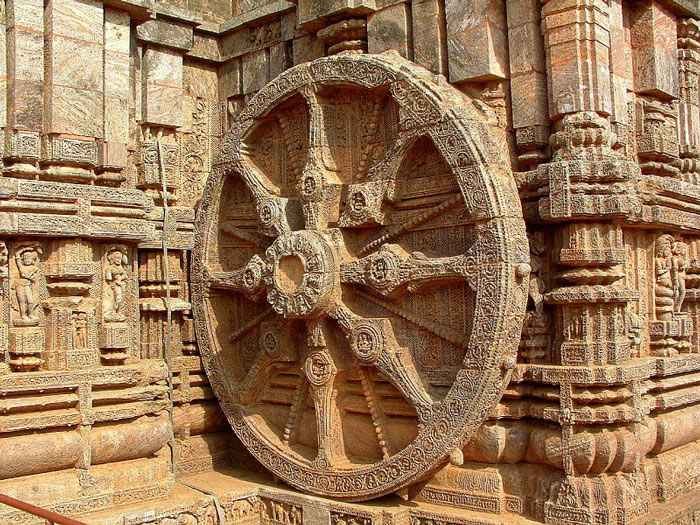 Đền mặt trời Konark, Orissa - Ấn Độ