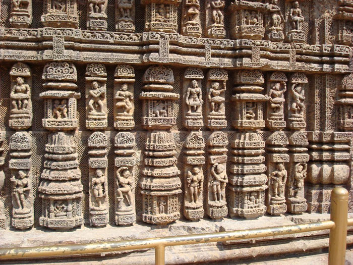 Đền mặt trời Konark, Orissa - Ấn Độ