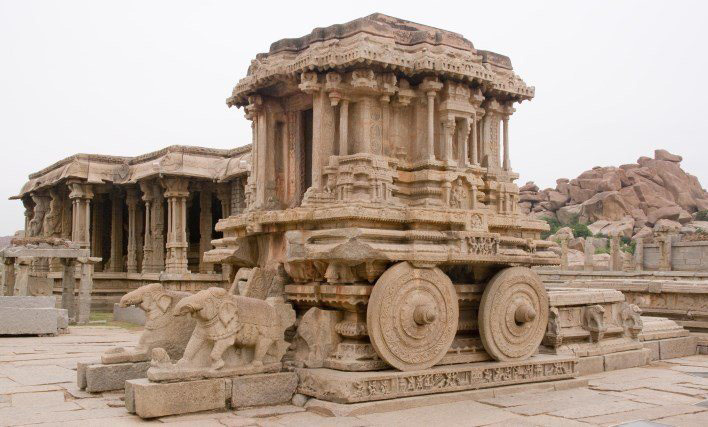 Quần thể kiến trúc tại Hampi - Ấn Độ