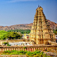 Quần thể kiến trúc tại Hampi - Ấn Độ