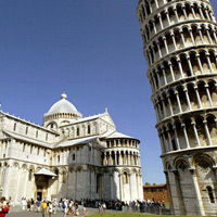 Quần thể Campo dei Miracoli, tháp nghiêng Pisa