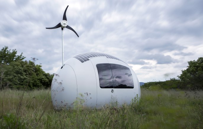 Cận cảnh Ecocapsule, phòng ở mini thân thiện với môi trường