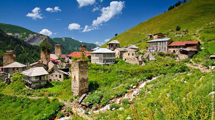 Cảnh quan vùng thượng Svaneti