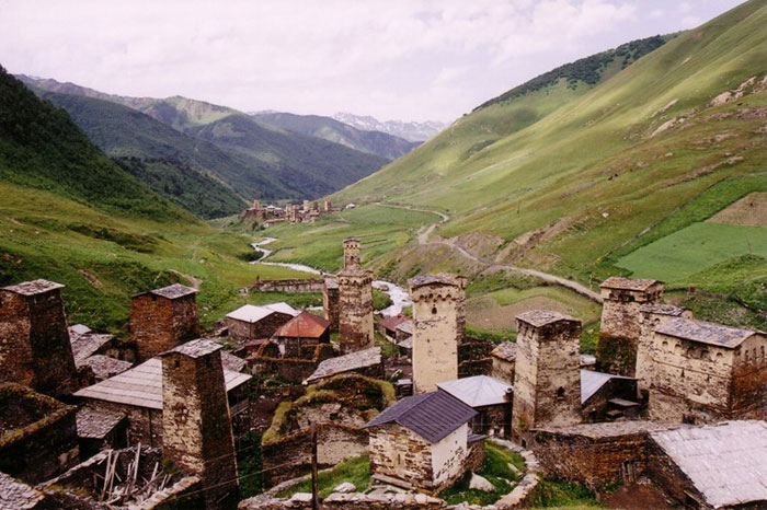 Cảnh quan vùng thượng Svaneti